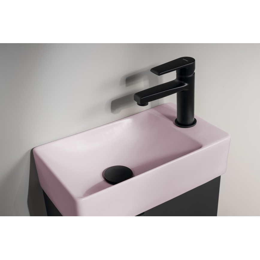 Sapho - Mitigeur pour lavabo KAI 15 cm noir mat