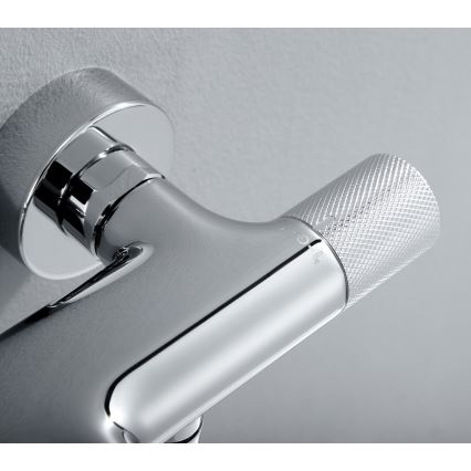 Sapho - Mitigeur thermostatique pour baignoire SOLARIS chrome brillant