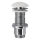 Sapho - Piletta per lavabo Click-Clack BLOK Ø 6,7 cm marmo/bianco