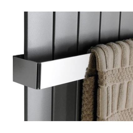 Sapho - Porta asciugamani a parete COLONNA 8x51 cm cromo lucido