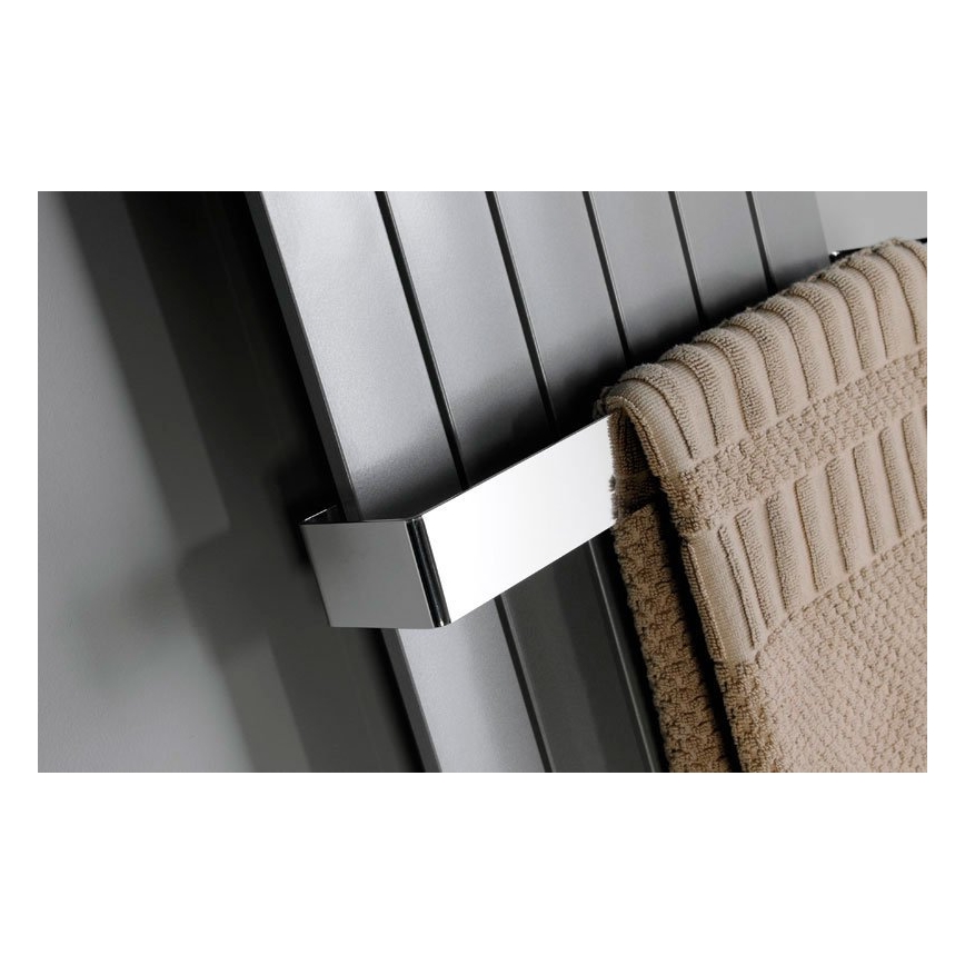 Sapho - Porta asciugamani da parete COLONNA 8x65 cm in acciaio inox spazzolato