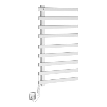 Sapho - Portasciugamani elettrico ELCOR 128W/230V 92 cm bianco opaco sinistra