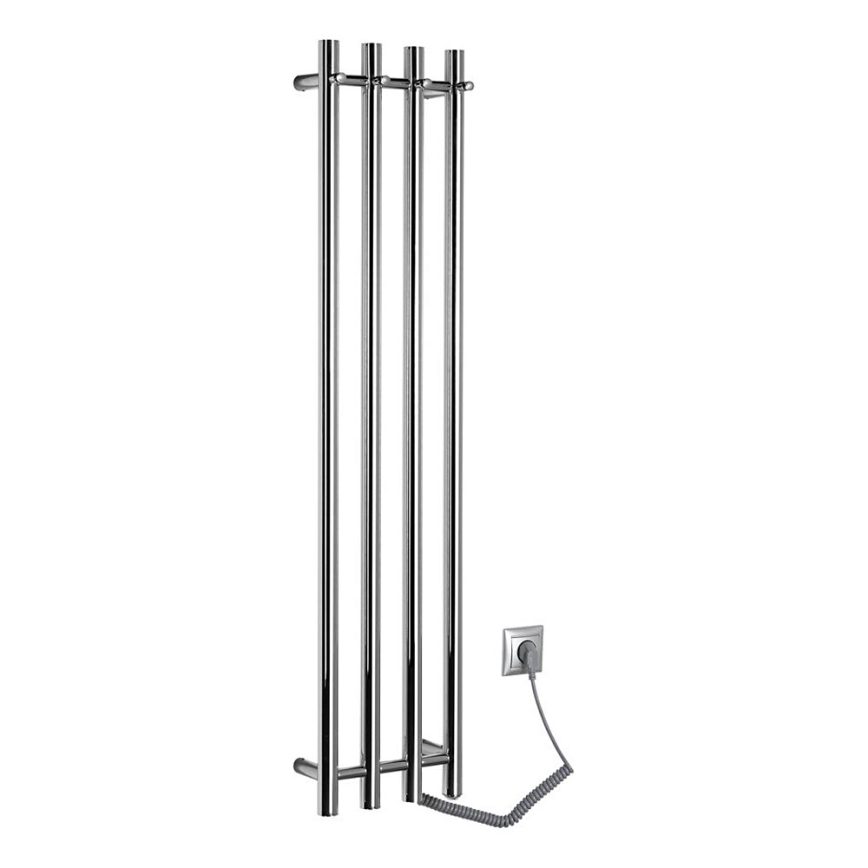 Sapho - Portasciugamani elettrico PAPINADO 85W/230V 120 cm cromo lucido destra