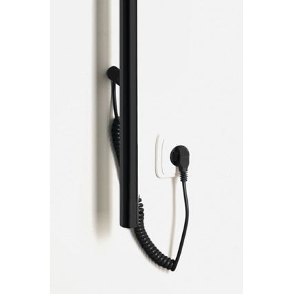 Sapho - Portasciugamani elettrico PASADOR 30W/230V 150 cm opaco nero