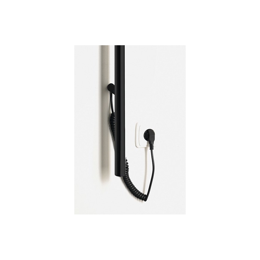 Sapho - Portasciugamani elettrico PASADOR 30W/230V 150 cm opaco nero