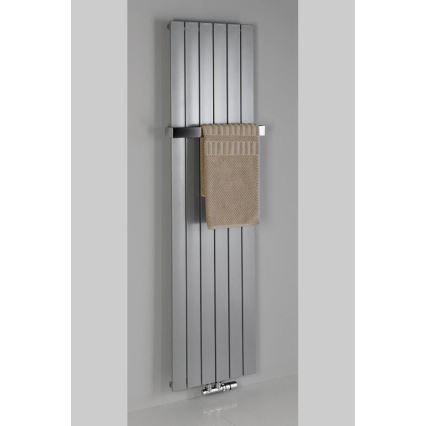 Sapho - Radiateur de salle de bains COLONNA 180x30 cm argenté