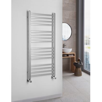 Sapho - Radiateur de salle de bains METRO 120 x 50 cm chrome brillant