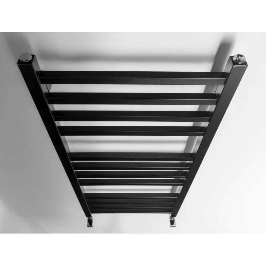Sapho - Radiateur de salle de bains METRO 89x45 cm noir mat