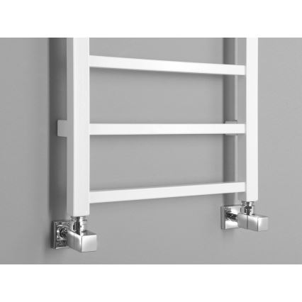 Sapho - Radiateur sèche-serviettes METRO LIGHT 247 W 40 x 114 cm blanc