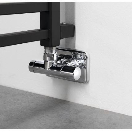 Sapho - Radiateur sèche-serviettes METRO SPACE 525 W 55 x 143 cm noir mat