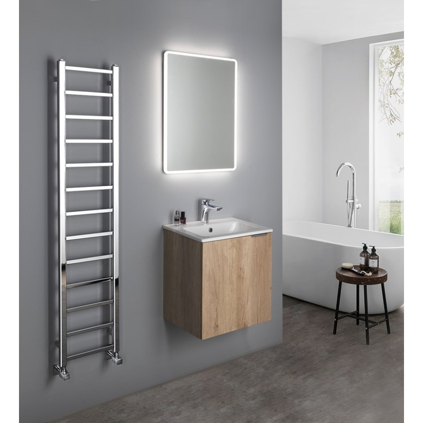 Sapho - Radiateur sèche-serviettes pour salle de bains METRO LIGHT 276W/230V 30x150 cm chrome brillant