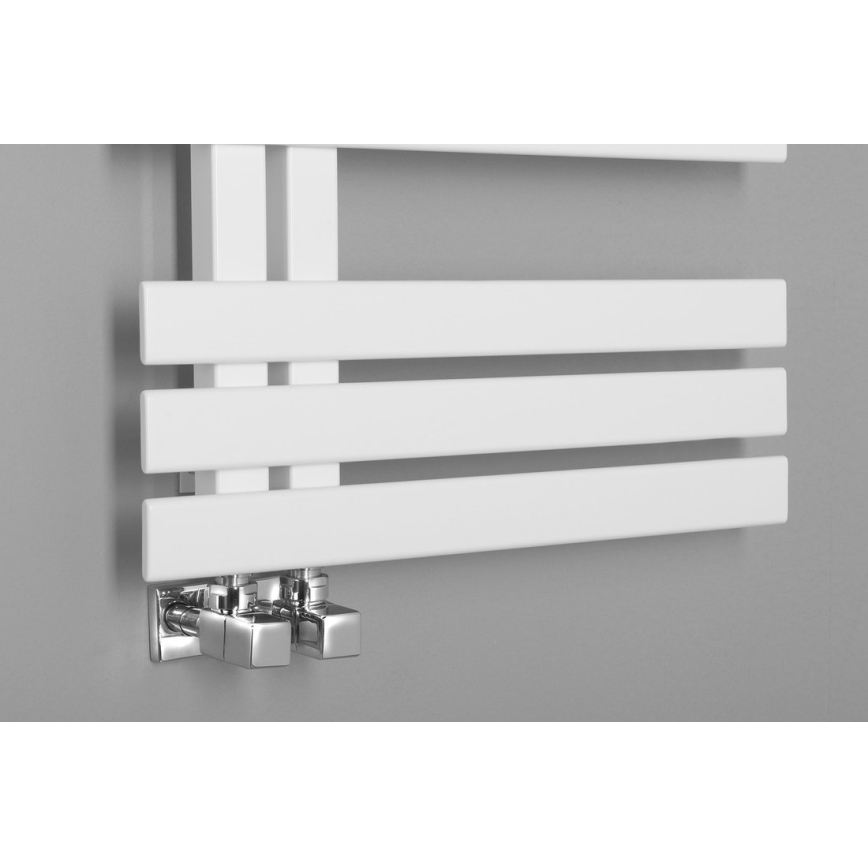 Sapho - Radiateur sèche-serviettes SILVANA 123x50 cm blanc