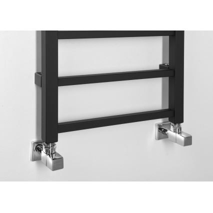 Sapho - Radiatore da bagno METRO DOS 150x40 cm nero opaco