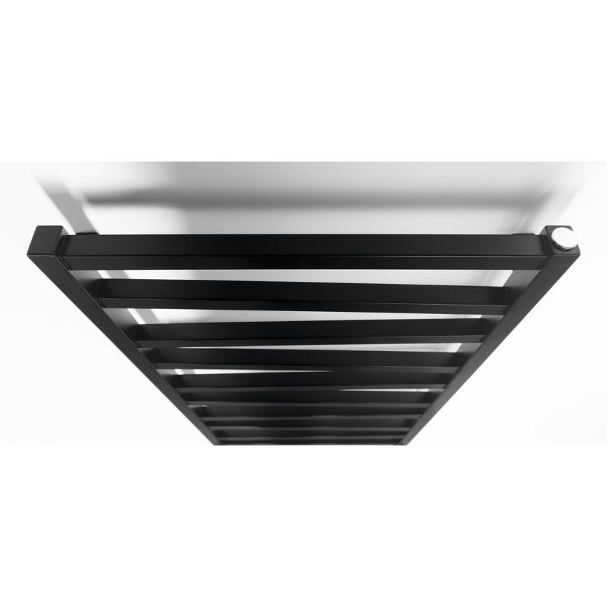 Sapho - Radiatore da bagno ZIG 133x60 cm nero