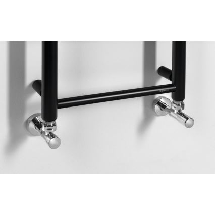 Sapho - Radiatore per bagno DINA 168x35 cm nero opaco