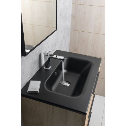 Sapho - Robinet de lavabo CUBEMIX 15,3 cm laiton