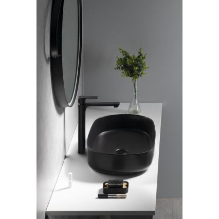 Sapho - Robinet de lavabo PAX 31,5 cm mat noir