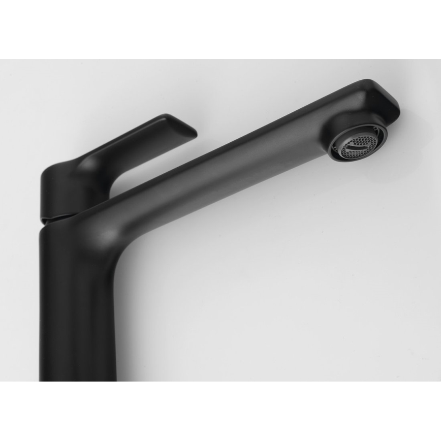 Sapho - Robinet de lavabo PAX 31,5 cm mat noir