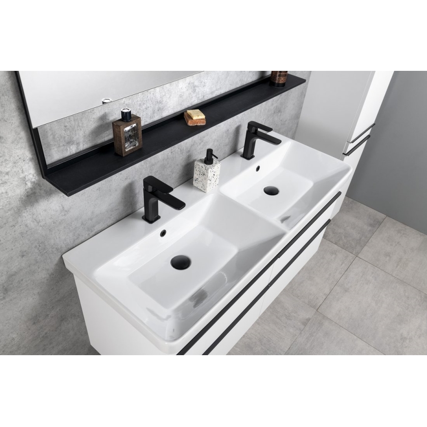 Sapho - Robinet de lavabo SPY 16,7 cm noir