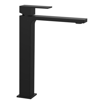 Sapho - Rubinetto del lavandino CUBEMIX 27,8 cm opaco nero