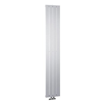 Sapho - Scaldasalviette COLONNA 180x30 cm, finitura argento