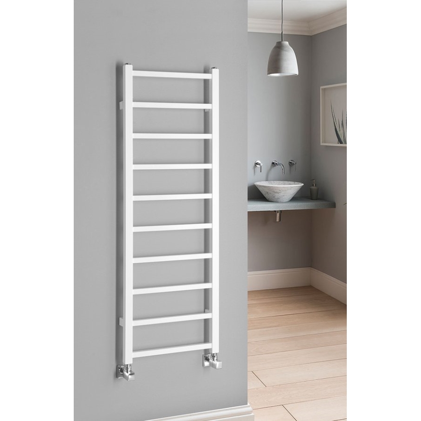Sapho - Scaldasalviette da bagno METRO LIGHT 114x40 cm bianco