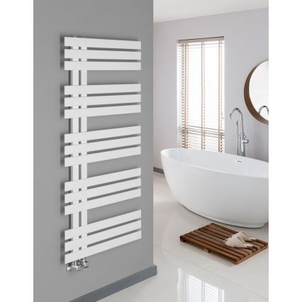 Sapho - Scaldasalviette da bagno SILVANA 500W/230V 50x123 cm bianco