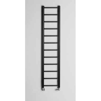 Sapho - Scaldasalviette DINA 138x30 cm nero opaco