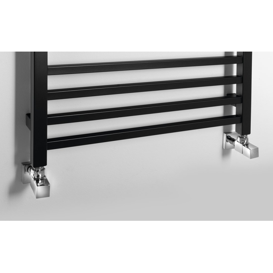 Sapho - Scaldasalviette METRO 151x60 cm nero opaco