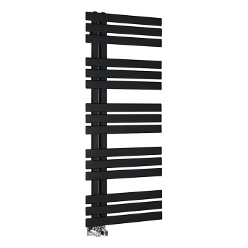 Sapho - Scaldasalviette SILVANA 124x50 cm nero opaco