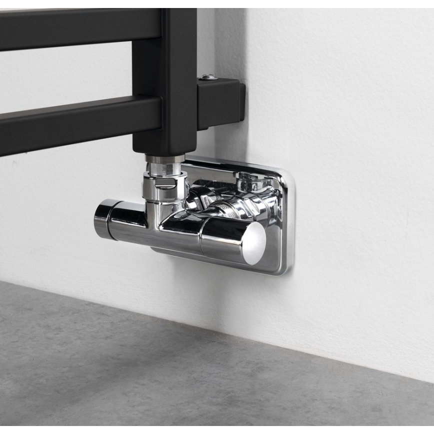 Sapho - Sèche-serviettes METRO SPACE 525W/230V 55x143 cm noir mat