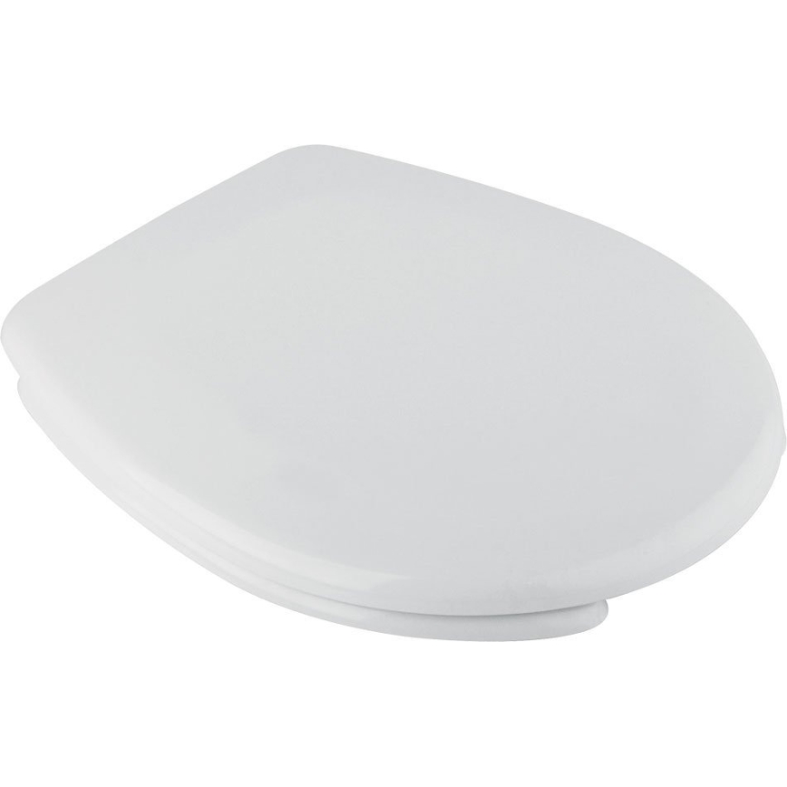 Sapho - Sedile WC per persone con disabilità bianco/duroplast