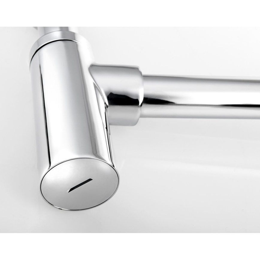 Sapho - Siphon de lavabo chrome brillant