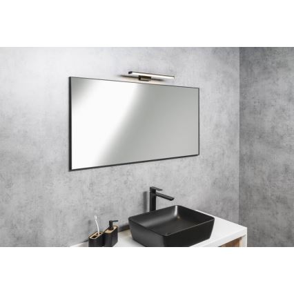 Sapho - Specchio incorniciato AROWANA 50x80, nero opaco