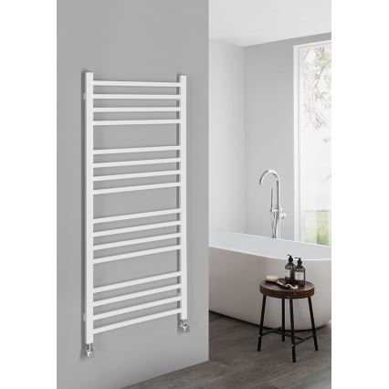 Sapho - Termoarredo per bagno METRO 386W 50x120 cm bianco
