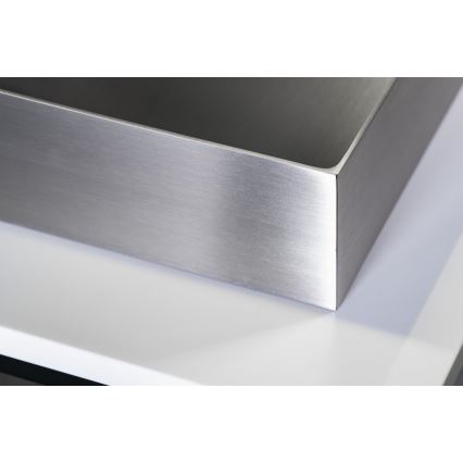Sapho - Vasque à poser AURUM 55 x 42 cm en inox brossé