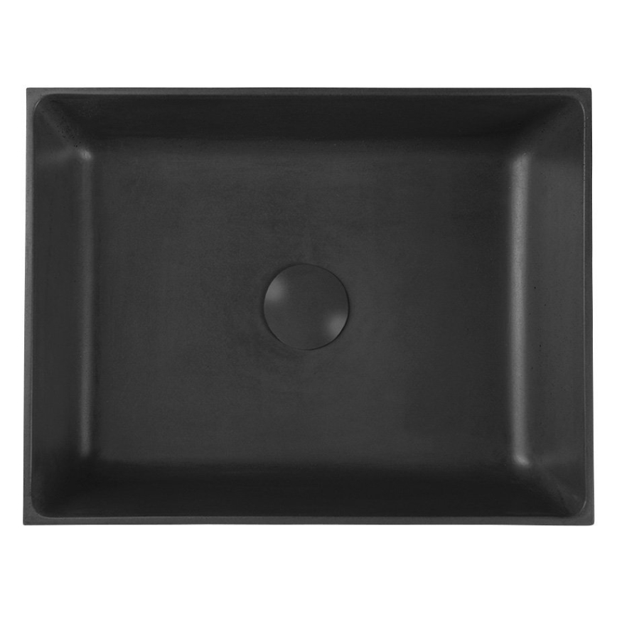 Sapho - Vasque à poser FORMIGO 47,5x36,5 cm béton/noir