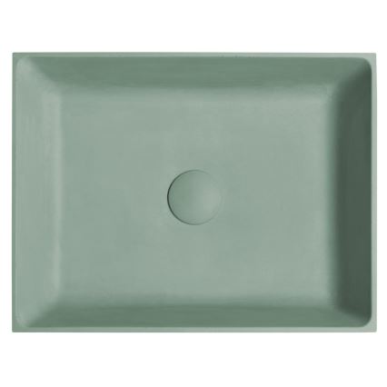 Sapho - Vasque à poser FORMIGO 47,5x36,5 cm béton/vert