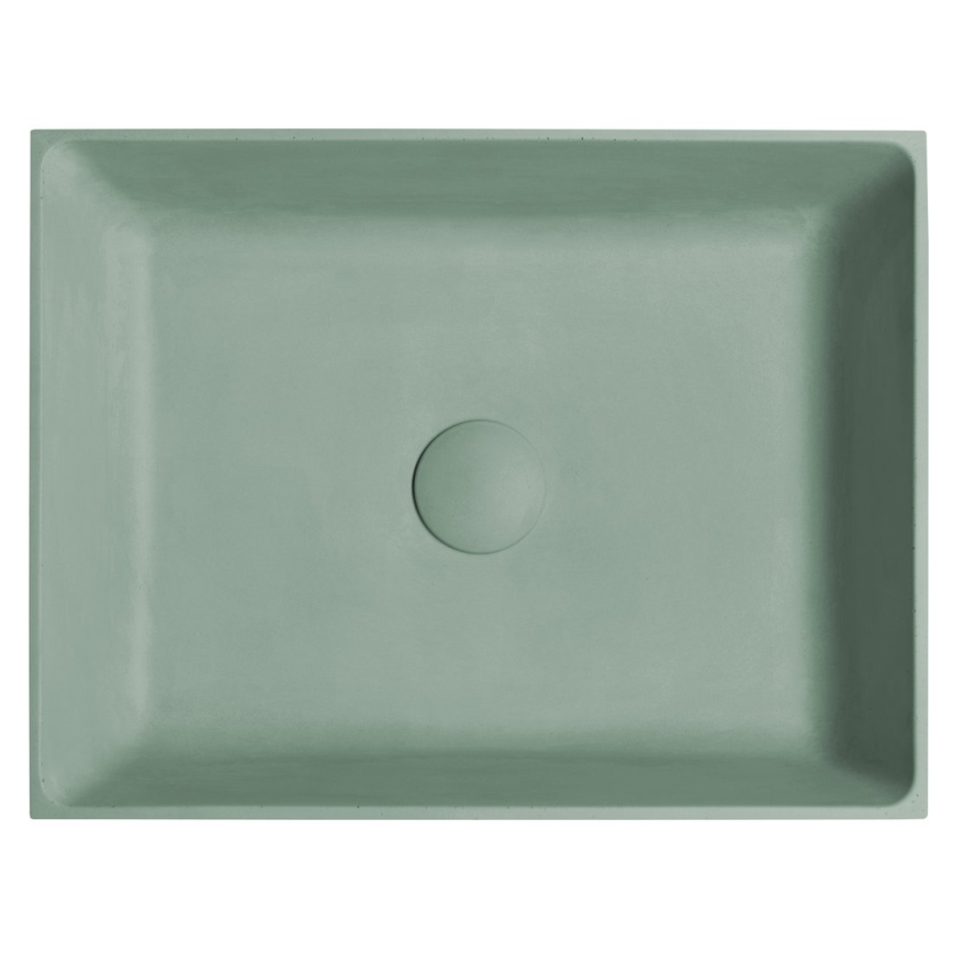 Sapho - Vasque à poser FORMIGO 47,5x36,5 cm béton/vert