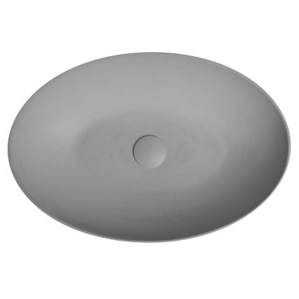 Sapho - Vasque à poser FORMIGO 60x40 cm béton/gris
