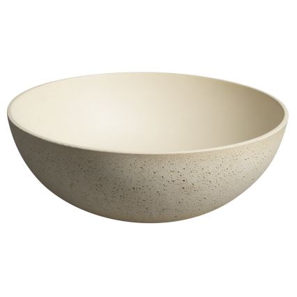 Sapho - Vasque à poser FORMIGO Ø 39 cm béton/beige