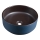Sapho - Vasque à poser PRIORI Ø 41 cm marron/bleu