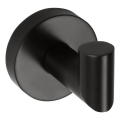 Sapho - Wandhaken X-ROUND 5,5x6,5 cm schwarz