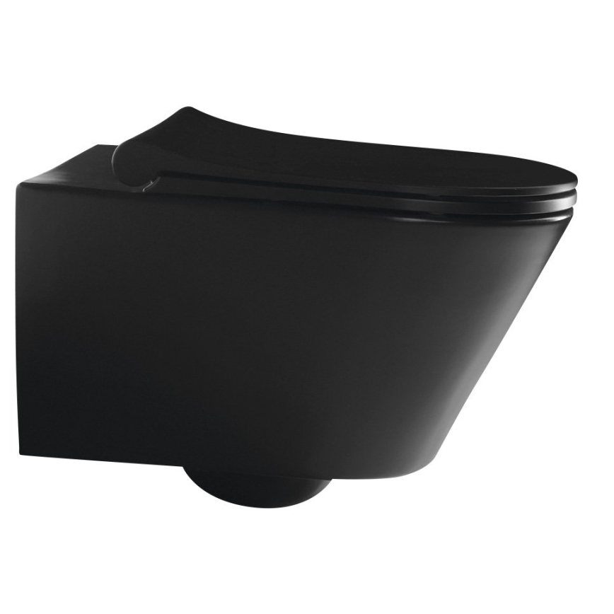 Sapho - WC sospeso AVVA ceramica/nero