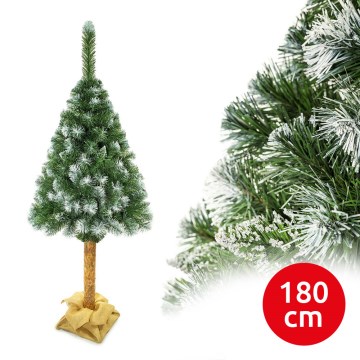 Sapin de Noël sur un tronc 180 cm pin