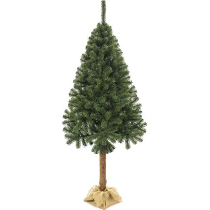 Sapin de Noël sur un tronc 220 cm sapin