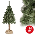 Sapin de Noël sur un tronc NATURAL 180 cm sapin
