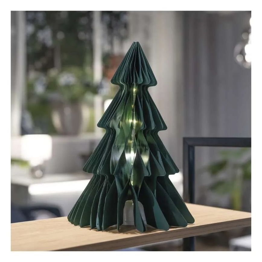 Sapin LED de Noël 10xLED/3xAA