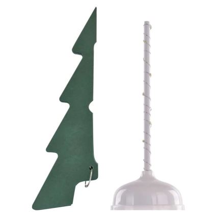 Sapin LED de Noël 10xLED/3xAA