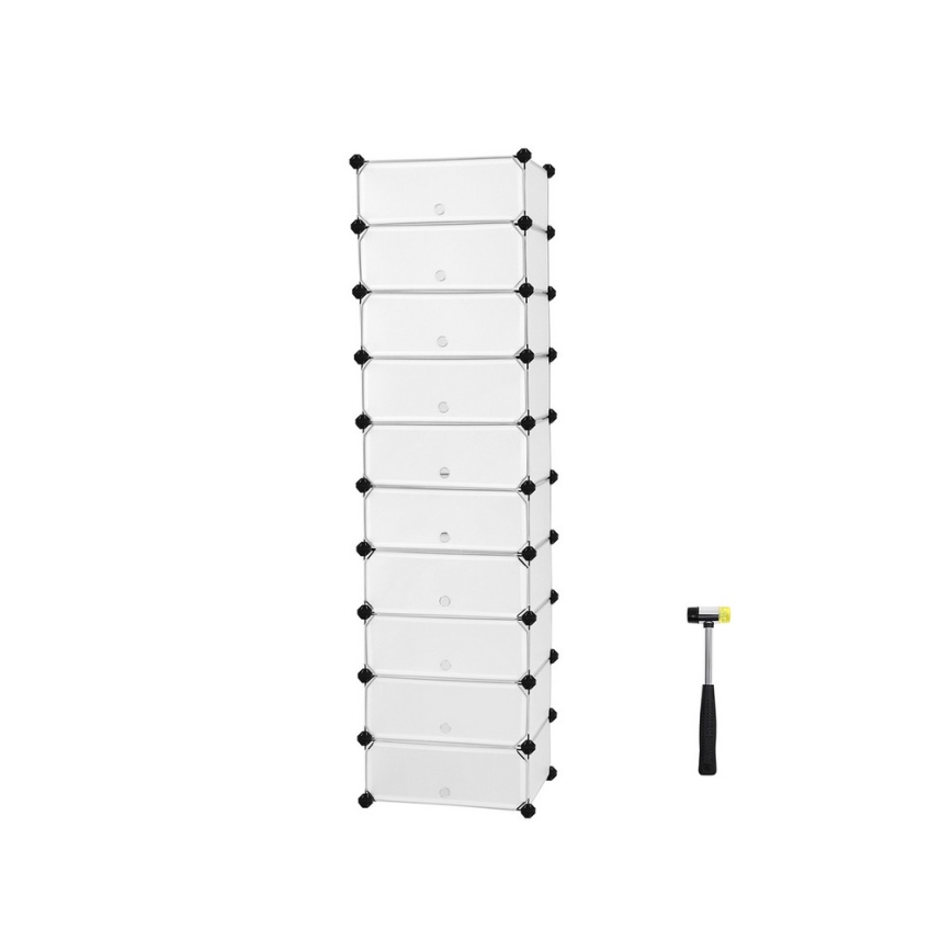 Scaffale modulare con cassetti BOXIFY, bianco